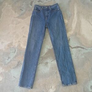 Alexander Wang high-rise straight-leg jeans